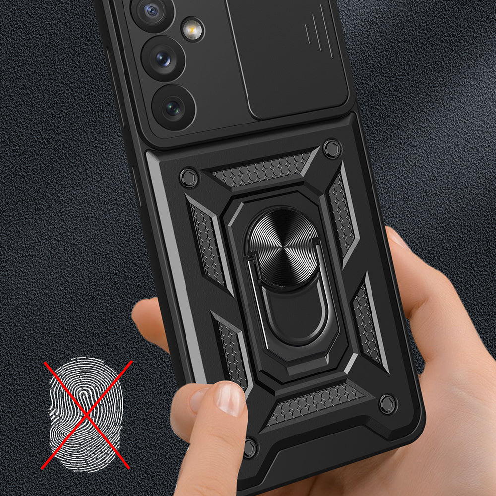 For Samsung Galaxy A34 5G Shockproof TPU PC Case Ring Kickstand Slide Camera Protector Anti-Scratch Back Cover For Samsung Galaxy A34 5G Shockproof TPU PC Case Ring Kickstand Slide Camera Protector Anti-Scratch Back Cover